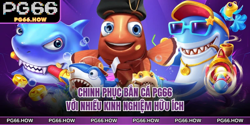 Chinh phục bắn cá PG66 với nhiều kinh nghiệm hữu ích